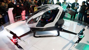 Китай представил летающие мотоциклы «EHang 184» Китай представил летающие мотоциклы «EHang 184»