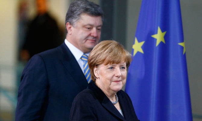 Канцлер Германии и президент Украины провели переговоры в Берлине Канцлер Германии и президент Украины провели переговоры в Берлине