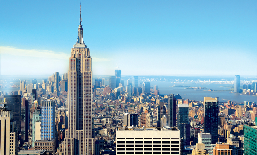 В самый популярный в США небоскреб Empire State Building врезался дрон В самый популярный в США небоскреб Empire State Building врезался дрон