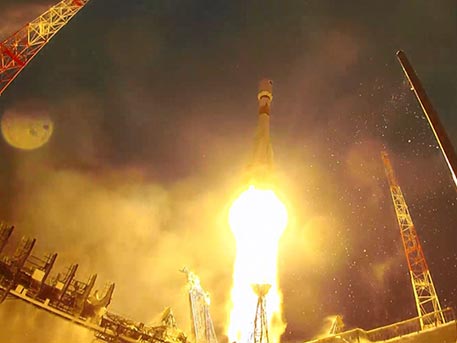 С космодрома Плесецк запустили ракету-носитель «Союз-2.1б» навигационным спутником «Глонасс-М» С космодрома Плесецк запустили ракету-носитель «Союз-2.1б» навигационным спутником «Глонасс-М»