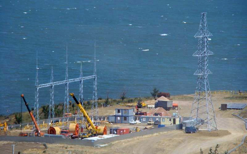 При постройке энергомоста в Крым нашли древнее водохранилище При постройке энергомоста в Крым нашли древнее водохранилище