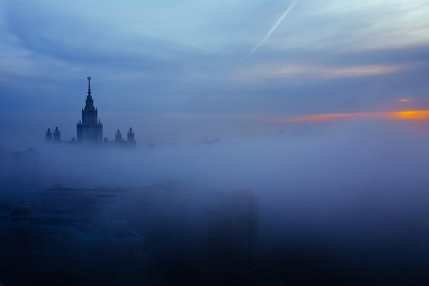 МЧС: На столицу надвигается сильный туман МЧС: На столицу надвигается сильный туман