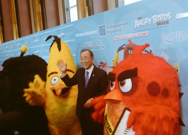 Персонаж популярной игры Angry Birds стал почетным послом ООН по окружающей среде Персонаж популярной игры Angry Birds стал почетным послом ООН по окружающей среде