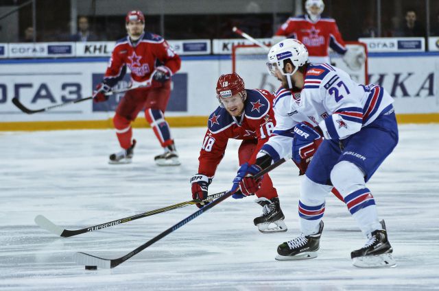 Полуфинал Кубка Гагарина КХЛ: ЦСКА разгромил петербургский СКА Полуфинал Кубка Гагарина КХЛ: ЦСКА разгромил петербургский СКА