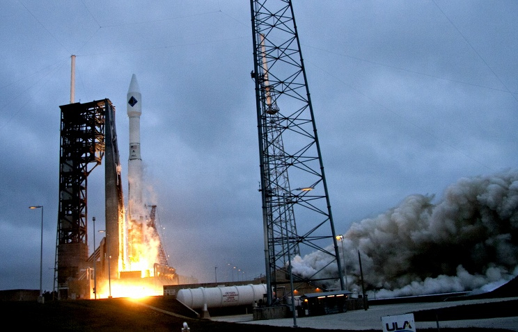 С пускового комплекса базы ВВС США сегодня стартовала ракета-носитель Atlas V с кораблем Cygnus С пускового комплекса базы ВВС США сегодня стартовала ракета-носитель Atlas V с кораблем Cygnus