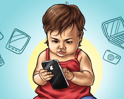 Южнокорейские специалисты утверждают, что смартфоны могут развить у детей косоглазие Южнокорейские специалисты утверждают, что смартфоны могут развить у детей косоглазие