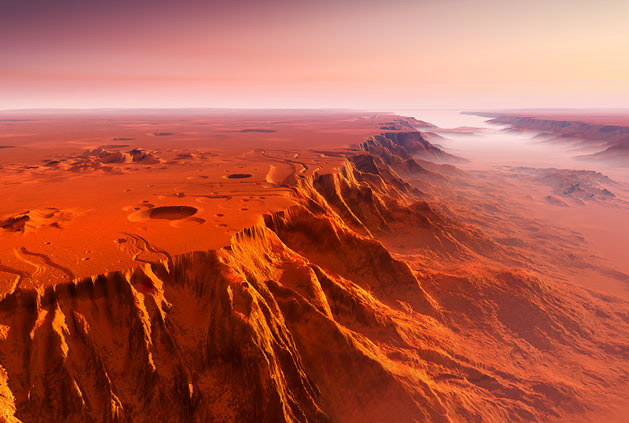 Ученые выдвинули новую версию о происхождении воды на Марсе