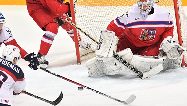 США вышли в полуфинал ЧМ по хоккею, обыграв чехов по буллитам США вышли в полуфинал ЧМ по хоккею, обыграв чехов по буллитам