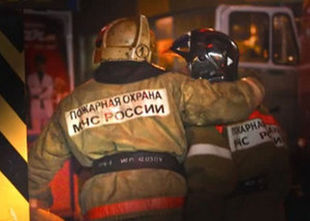 В центре столицы горело кафе В центре столицы горело кафе