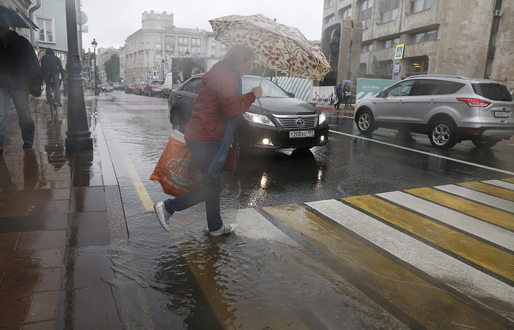 В Москве за сутки выпало более четверти месячной нормы осадков В Москве за сутки выпало более четверти месячной нормы осадков