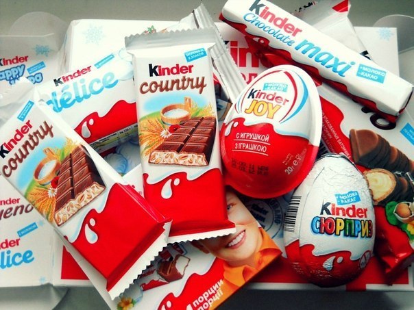 В шоколаде Kinder найдены вещества, которые вызывают рак В шоколаде Kinder найдены вещества, которые вызывают рак
