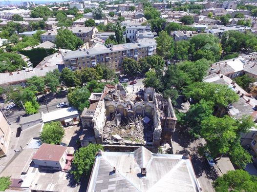 В Одессе произошло обрушение «Масонского дома» В Одессе произошло обрушение «Масонского дома»