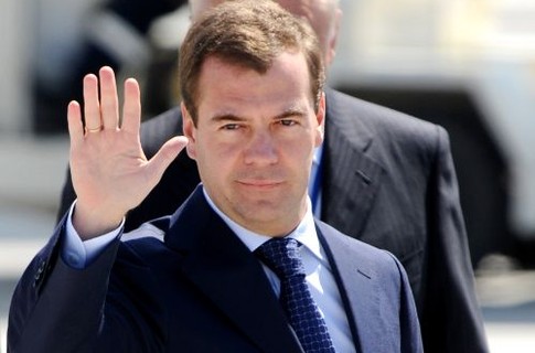 Киев выразил официальный протест из-за того, что Медведев посетил Крым Киев выразил официальный протест из-за того, что Медведев посетил Крым