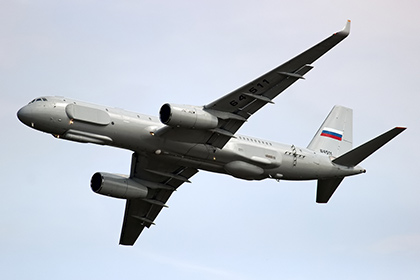 В Сирию прилетел российский разведчик Ту-214Р В Сирию прилетел российский разведчик Ту-214Р