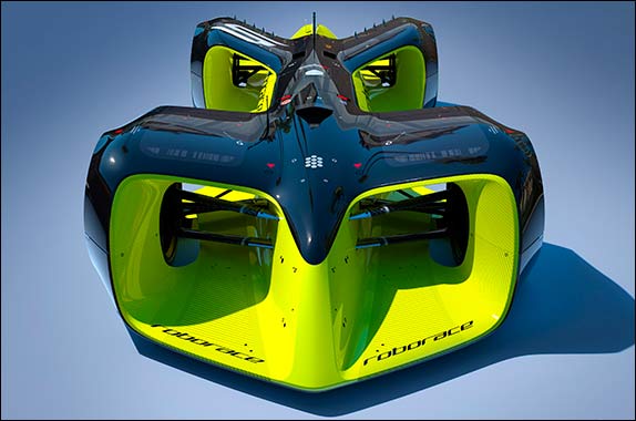 Опубликованы фотографии беспилотного гоночного болида «Roborace» Опубликованы фотографии беспилотного гоночного болида «Roborace»