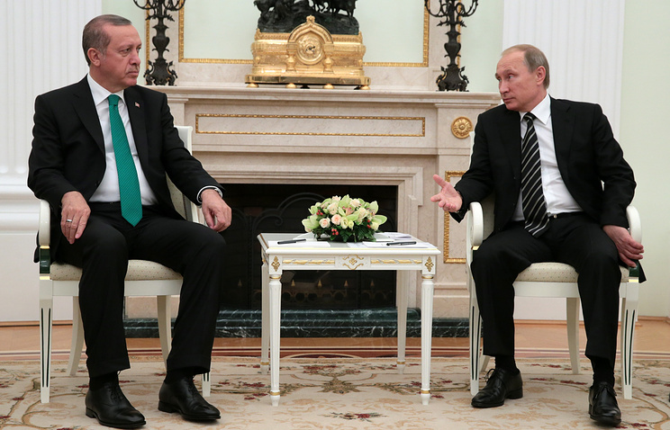 Встреча Путина и Эрдогана: лидеры двух стран будут говорить о восстановлении отношений Встреча Путина и Эрдогана: лидеры двух стран будут говорить о восстановлении отношений