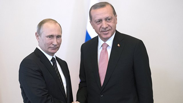 Владимир Путин и Тайип Эрдоган разморозили проект «Турецкий поток» Владимир Путин и Тайип Эрдоган разморозили проект «Турецкий поток»