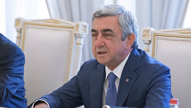 Президент Армении Серж Саргсян сегодня приедет в Россию на переговоры Президент Армении Серж Саргсян сегодня приедет в Россию на переговоры