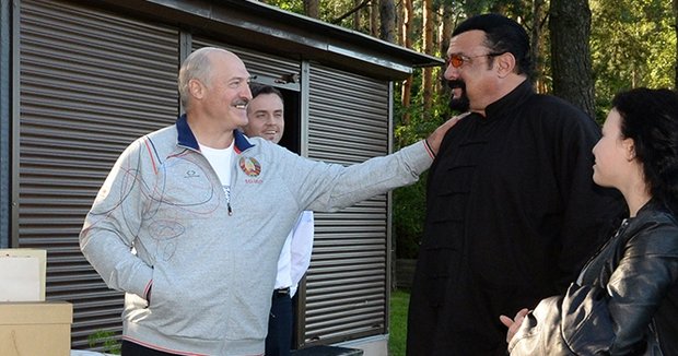 Президент Александр Лукашенко встретился с актером Стивеном Сигалом Президент Александр Лукашенко встретился с актером Стивеном Сигалом