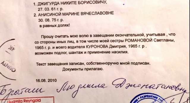 Никите Джигурде угрожают убийством из-за огромного наследства Никите Джигурде угрожают убийством из-за огромного наследства