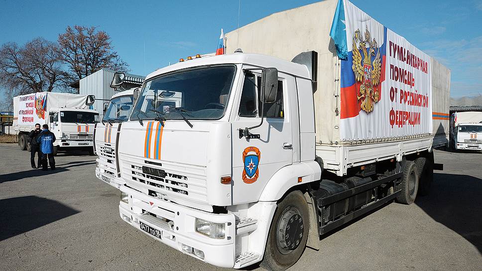 В четверг Россия отправит в Донбасс еще один гумконвой В четверг Россия отправит в Донбасс еще один гумконвой