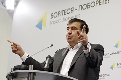 Саакашвили требует разогнать Верховную Раду Саакашвили требует разогнать Верховную Раду