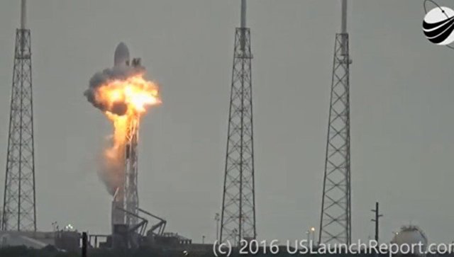 Специалисты американской компании SpaceX нашли причину взрыва ракеты Falcon на старте Специалисты американской компании SpaceX нашли причину взрыва ракеты Falcon на старте