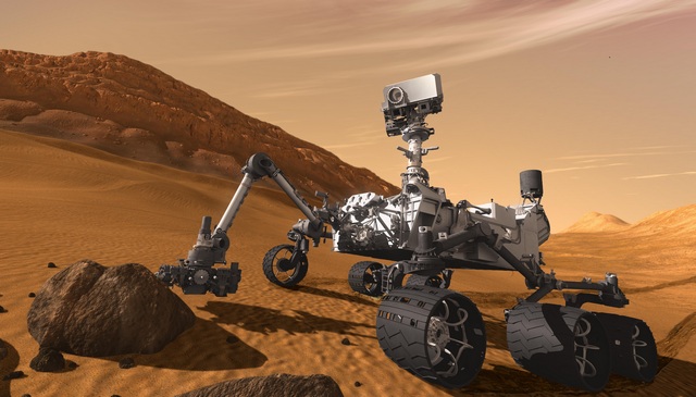 Марсоход Curiosity обнаружил на поверхности Марса золотые украшения Марсоход Curiosity обнаружил на поверхности Марса золотые украшения