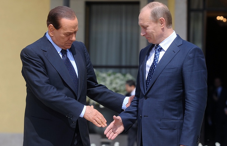 Путин поздравил Сильвио Берлускони с 80-летием Путин поздравил Сильвио Берлускони с 80-летием