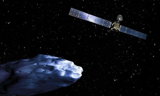 Столкновение зонда Rosetta с кометой Чурюмова-Герасименко покажут в прямом эфире Столкновение зонда Rosetta с кометой Чурюмова-Герасименко покажут в прямом эфире
