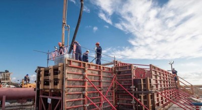 Подрядчик: мост через Керченский пролив начал приобретать свои очертания Подрядчик: мост через Керченский пролив начал приобретать свои очертания