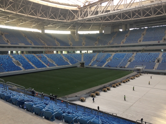 Комиссия FIFA признала поле «Зенит Арены» непригодным для игр