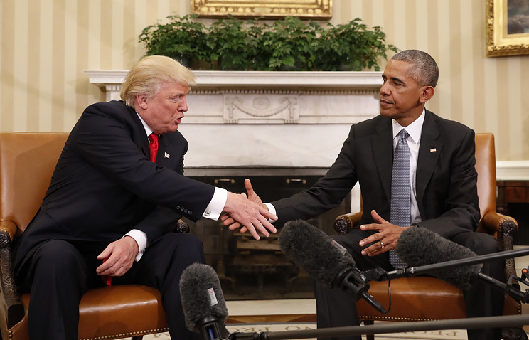 Обама и Трамп при личной встрече обсудили «плавный переход власти» в стране