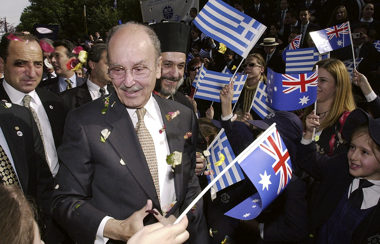 На 91-м году жизни скончался экс-президент Греции Константинос Стефанопулос