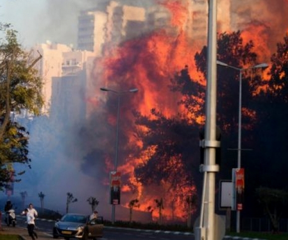 В Израиле десятки тысяч человек эвакуированы из-за лесных пожаров