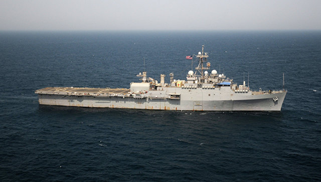 Два десантных корабля Военно-морского флота США вошли в средиземноморье