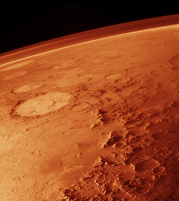 Ученые: Жизнь на Марсе уничтожило глобальное потепление