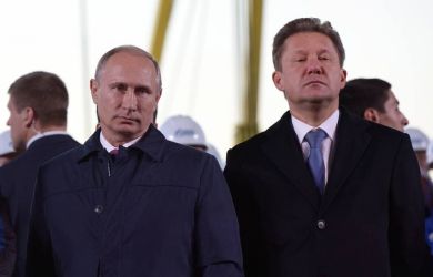 Путин поручил «Газпрому» наполнить газом хранилища в Европе