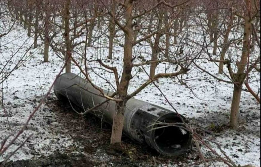 В Молдавии недалеко от границы с Украиной упала ракета 