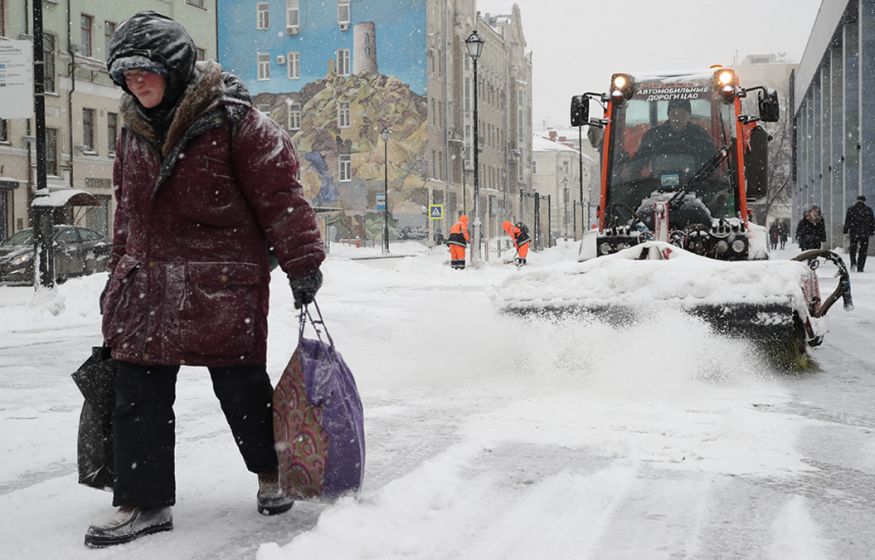 Москвичей предупредили о морозах под 30 градусов и снеге