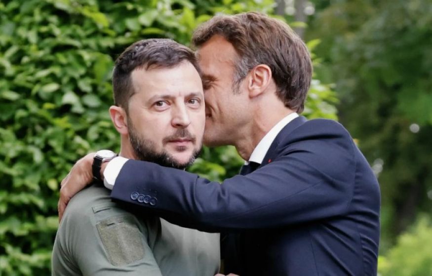 Зеленский готовил покушение на президента Франции 