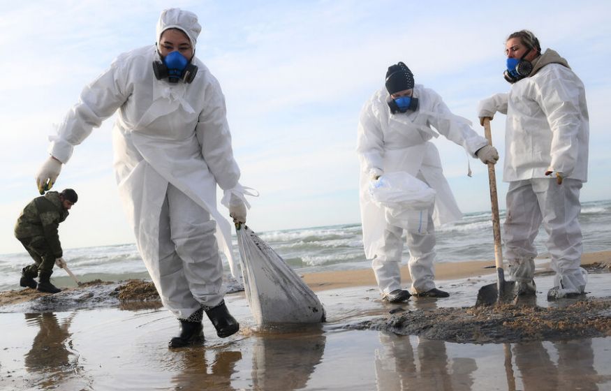 &laquo;Эта нефть шла на экспорт&raquo; &mdash; Песков прокомментировал разлив в Туапсе после ударов ВСУ