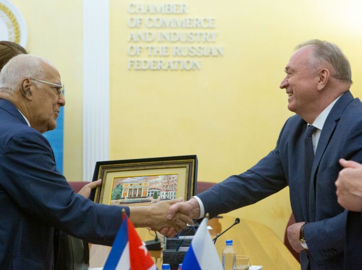 Глава ТПП РФ провел встречу с заместителем премьер-министра Республики Куба