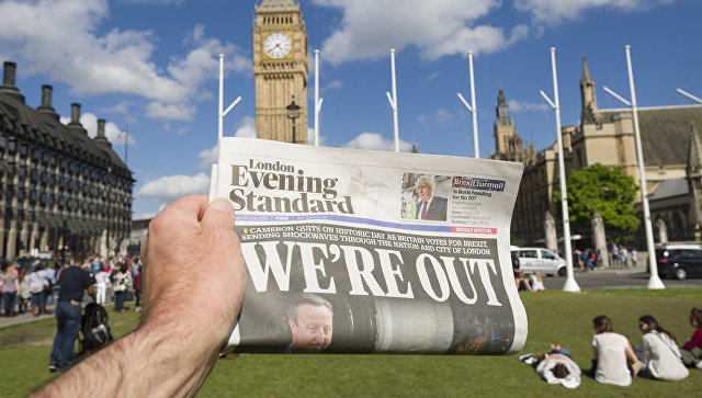 Слово Brexit включили в Оксфордский словарь английского языка