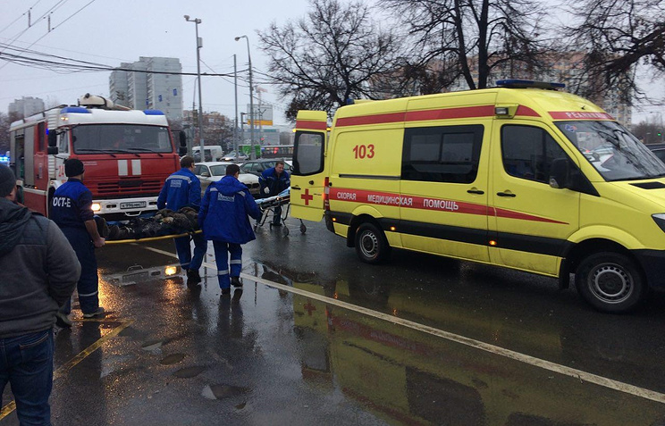 Москва: в результате взрыва около метро «Коломенская» пострадало шесть человек