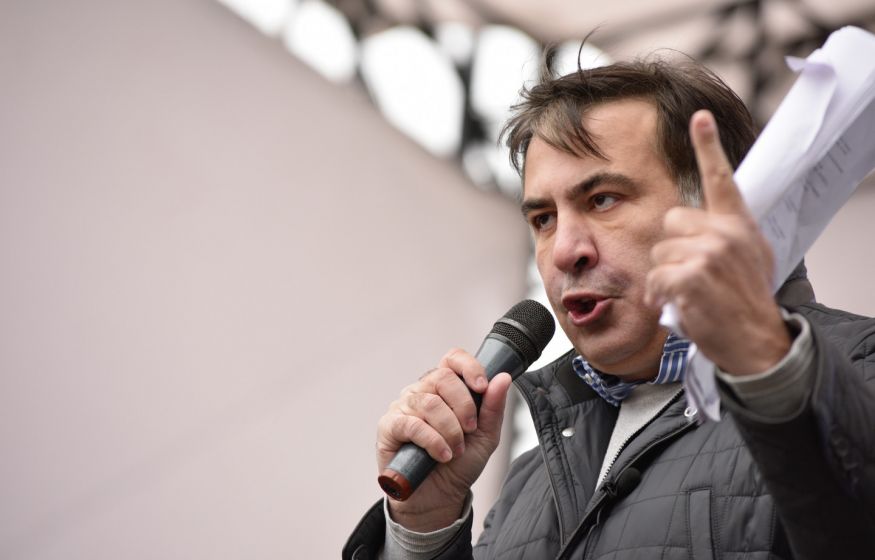 Саакашвили заявил, что сейчас находится в Грузии