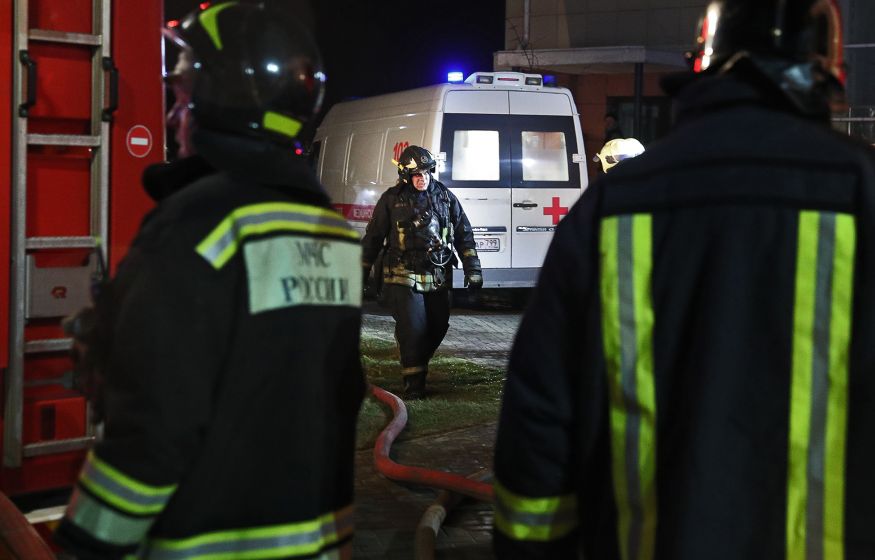 В Кирове погибло двое россиян при пожаре в больнице для пациентов с COVID-19