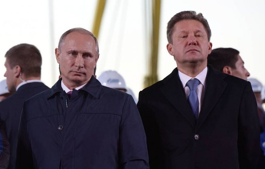 Путин поручил «Газпрому» наполнить газом хранилища в Европе