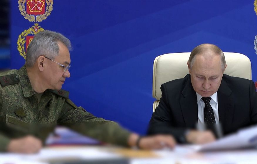Путин целый день слушал предложения военных по спецоперации на Украине 