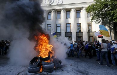 Здание Верховной рады Украины пытались захватить. Зеленского пытались свергнуть?